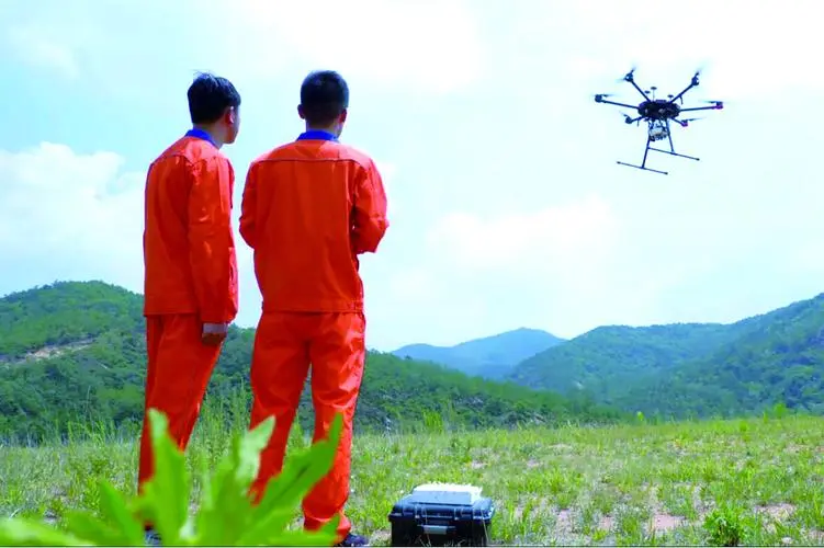 沔城回族镇无人机倾斜摄影巡检拍摄